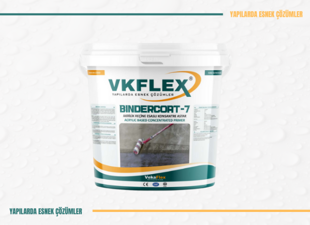 BINDERCOAT-7 AKRİLİK ESASLI KONSANTRE ASTAR