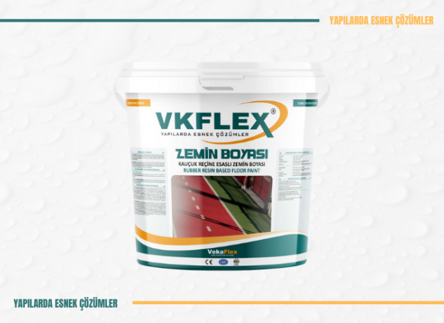 ZEMİN BOYASI KAUÇUK REÇİNE ESASLI ZEMİN BOYASI