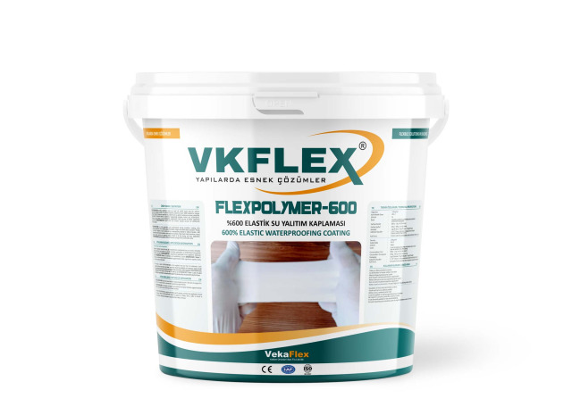 FLEXPOLYMER-600 SÜPER ELASTİK SU YALITIM KAPLAMASI